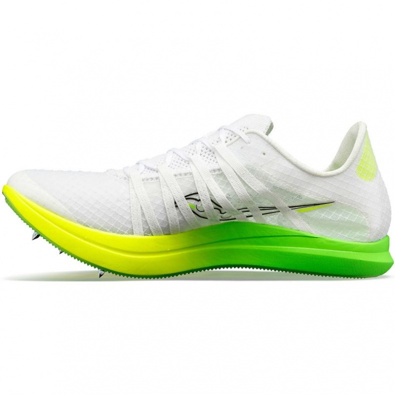 White Saucony Terminal VT Men's Running Shoes | ISRAEL SJIKWN