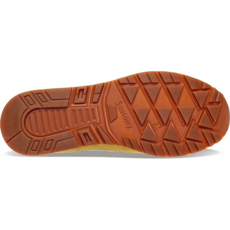White / Yellow / Green Saucony Shadow 6000 Men's Sneakers | ISRAEL NBHIDW