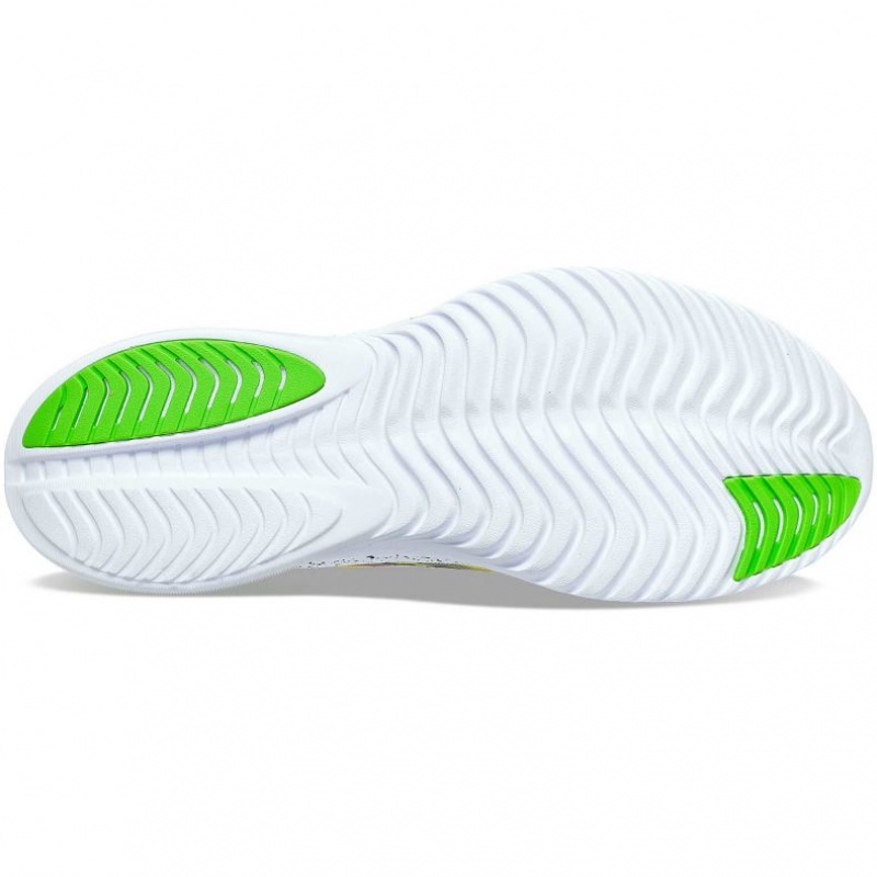 Yellow Saucony Kinvara 14 Men's Running Shoes | ISRAEL OMXLDV